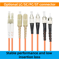 Factory Price Data Center Multimode OM1 OM2 SC ST Duplex 2/3mm Fiber Patch Cable | High Speed FTTH Indoor OFNR Cabling 1 Year