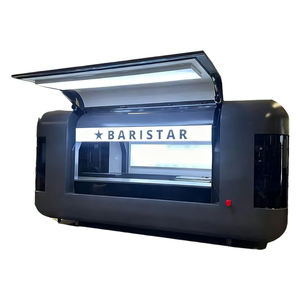 Casas Rodantes Móviles con Ruedas de Acero para Vagones Restaurante, Vagones de Comida, Lugares Escénicos al Aire Libre, Puestos de Bebidas Frías, Multifuncionales para Venta de Aperitivos - Product Image 1