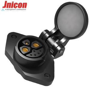Jnicon M23 impermeable IP67 conector de alimentación hembra macho conector de batería <span class=keywords><strong>Xlr</strong></span> a enchufe 2 + 1 + 5 Pin controlador conector <span class=keywords><strong>Cable</strong></span> Ebike - Product Image 6