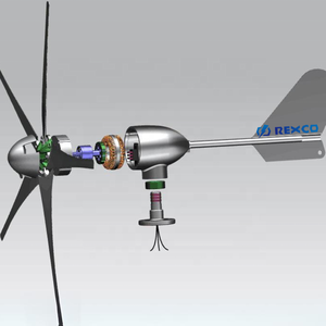 Generatore di Energia Gratuita Piccolo 1000 Watt 12 Volt 24 Volt 48 Volt Turbina Eolica a Energia Gratuita Prodotti per Energia Eolica - Product Image 1