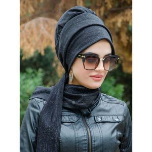 2023 musulman basique rapide Turban usage quotidien foulard doux Stretch intérieur maille Jersey Ninja <span class=keywords><strong>Najwa</strong></span> Hijab pour les femmes - Product Image 4
