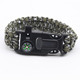 <span class=keywords><strong>Bracelet</strong></span> <span class=keywords><strong>de</strong></span> <span class=keywords><strong>survie</strong></span> 5 en 1 tressé à sept brins avec boussole, corde <span class=keywords><strong>de</strong></span> <span class=keywords><strong>survie</strong></span> pour la randonnée en montagne, le camping et les situations d'urgence - Product Image 6