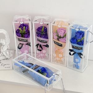 <span class=keywords><strong>ดอกไม้</strong></span>ประดิษฐ์ วันแม่ วันวาเลนไทน์ วันคริสต์มาส ของขวัญให้เพื่อน ช่อดอกไม้สบู่ กล่องของขวัญ - Product Image 6