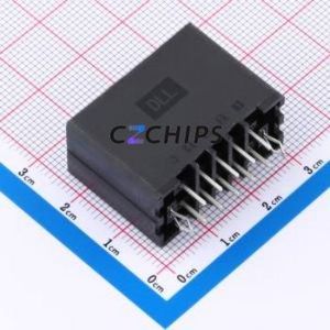 DL3810-10A Automotive <b>Connector</b> Through hole Component (THT),P=3.81mm <b>Connector</b> Automotive <b>Connector</b> Socket 10P 3.81mm 2 - Product Image 2