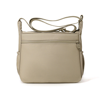 Sac à bandoulière multi-poches en nylon pour femmes, sac à main décontracté avec sangle réglable, pour voyage et usage quotidien