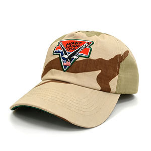 Gorra de Béisbol Estilo Trucker con Camuflaje Desértico, Parche Tejido de Águila Personalizado, Gorra Bordada Tipo Dad Hat, Ajustable, Deportiva, para Hombre - Product Image 3