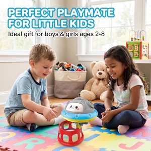 Juguete Educativo Científico para Niños, Monociclo UFO con Sonido y Luz, Girosco, Juego de Equilibrio en el Aire - Product Image 3