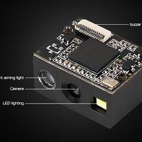 Module de lecteur de codes-barres intégré OEM DE2110 1D 2D QR avec interface USB et COM pour la numérisation et l'impression directe des produits en stock