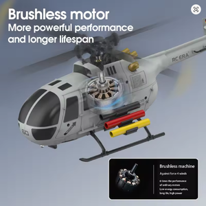 C186s RC máy bay trực thăng 2.4G 6-aixs con quay hồi chuyển 4CH độ cao Giữ dòng chảy quang học không chổi than điều khiển từ xa máy bay trực thăng đồ chơi cho Kid người lớn - Product Image 5