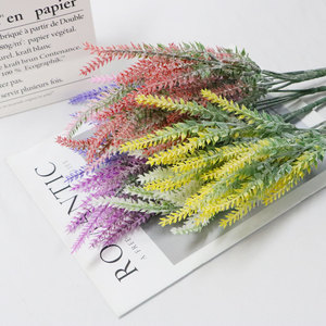 Ramo de Flores Artificiales en Oferta, Decoración de Jardín de Lavanda para Bodas, Flores Artificiales para Ceremonia de Boda, Banquete y Hogar - Product Image 5
