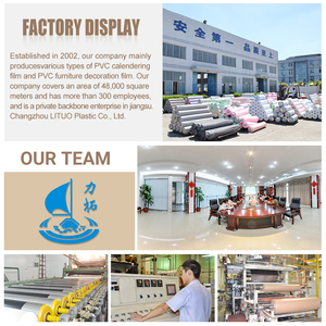 Films décoratifs en PVC gaufré Lituo, fiables et économiques, disponibles en différentes couleurs - Product Image 6