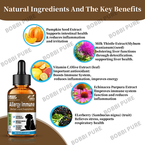 Supplément immunitaire naturel contre les allergies pour chiens-Support de soins de santé pour animaux de compagnie, vitamines et probiotiques pour chiens, fournitures pour animaux de compagnie en gros - Product Image 2