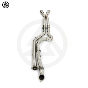 Tubo de Escape Medio de 70MM con Sonido <span class=keywords><strong>GTR</strong></span> CSZ de Igual Longitud para <span class=keywords><strong>BMW</strong></span> S58 <span class=keywords><strong>M3</strong></span> M4 G80 G82 <span class=keywords><strong>3</strong></span>.0T - Product Image 5