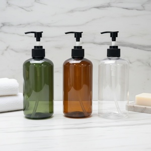 Botella de Plástico PET de 200 ml con Bomba Dosificadora para Champú, Gel de Ducha y Mascarilla Facial, con Serigrafía y Sello de Calidad - Product Image 1