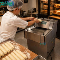 Façonneuse à pain multifonction mini ZL-280, 30-1200g de pâte, 20 pièces/min pour la mise en forme de pains de mie et de pains grillés