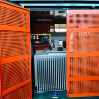 Subestación Compacta Prefabricada de Tipo Contenedor para Exteriores, Trifásica/Monofásica, 60Hz, Sumergida en Aceite, 10kV/400V, SHENG HUA YB