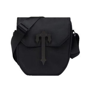 Bolso Bandolera Cuadrado Unisex <span class=keywords><strong>TRAPSTAR</strong></span>, Nuevo y Elegante, 2025, Patrón de Letras de Nailon, 8 Pulgadas, Súper Ligero - Product Image 5