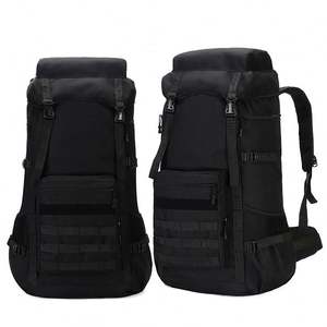 Sac à dos de voyage unisexe multifonctionnel 2025 tendance en tissu Oxford, étanche avec fermeture éclair, 56-76L, idéal pour l'alpinisme en extérieur - Product Image 4