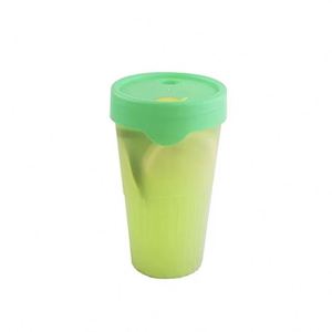 Bouteilles en plastique alimentaire résistantes aux hautes températures en polypropylène, pour boissons, jus, et gobelets écologiques pour thé au lait - Product Image 1