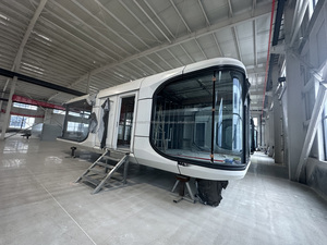 บ้านคอนเทนเนอร์เหล็กแบบพกพาที่ทันสมัย ระบายอากาศได้ดี พร้อมห้องครัวและห้องนอน สำหรับโรงแรม วิลล่า และซูเปอร์มาร์เก็ต - Product Image 3