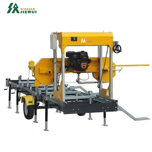 Best selling 2024 electricity 7.5KW 31 inch Professional Easy Operation Sawmill Wood cutting machine Forestry