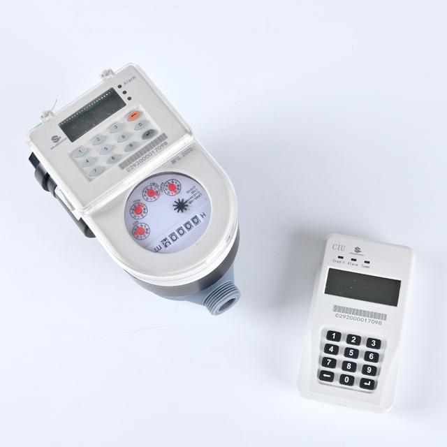 OEM DN1STS Smart Digital IP68 Prepaid Water Meter STS  Water Meter  for Household Use