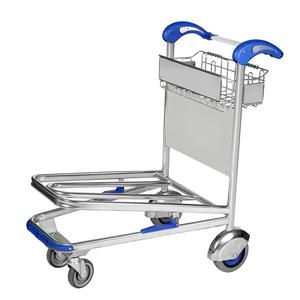 Carrito de Compras Ligero de Aleación de Aluminio para Aeropuerto, Carrito de Equipaje de 200 kg/250 kg para Pasajeros - Product Image 1