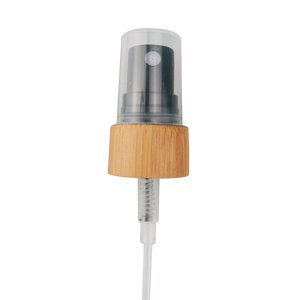 Pulvérisateur en bambou 20/410, pompe à pulvérisation en plastique de bambou, pulvérisation fine, emballage cosmétique en bambou - Product Image 5