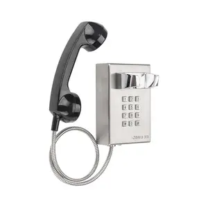 <span class=keywords><strong>Telefono</strong></span> analogico Hotel con filo a <span class=keywords><strong>parete</strong></span> forniture telefoniche prigione Mini <span class=keywords><strong>telefono</strong></span> - Product Image 1