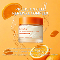 Crème Visage Éclatante Vitamine C et Acide Férulique Antioxydant à Marque Blanche [Crème Visage Éclatante à la Vitamine C] Tous Types de Peau Vente en Gros