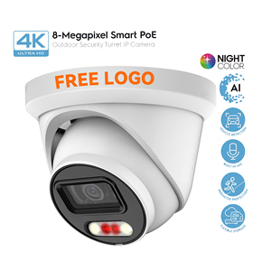 <span class=keywords><strong>Telecamera</strong></span> Dome Metallica <span class=keywords><strong>POE</strong></span> 4K 8MP per Esterni, Impermeabile IP66, Intelligente con Doppia Illuminazione, Allarme, Audio Bidirezionale, Visione Notturna CMOS - Product Image 2