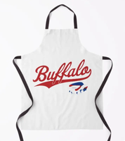 Nouvel Tablier Buffalo Mafia Bleu – Cadeau pour Fans de Football Américain et de Rugby – Fierté de Philadelphie et de Buffalo – Articles de Cuisine Personnalisables avec Logo, Texte et Motif