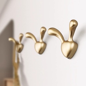 Rabbit Shape Wall Mounted <b>Hooks</b> Removable Adhesive Entryway <b>Coat</b> Hanger Novelty <b>Hooks</b> For Home Decor - Product Image 2