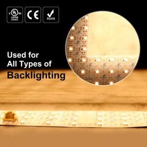 Panneaux de matrice de feuilles LED flexibles RAYMATES à conception personnalisée, 420 LED, puces SMD2835, 24V 12W, découpables - Product Image 5