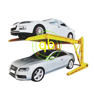 Poteau vertical du <span class=keywords><strong>garage</strong></span> 2 de maison de plafond bas inclinant la capacité de charge du stationnement 4000kg de voiture de 2 niveaux - Product Image 3