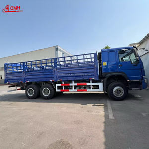 Neue Sino truck Howo 371 PS 6*4 10-Rad-Fahrgestell LKW Rückfahr kamera 351 - 450 PS Mining Truck Zaun/Käfig Cargo Truck zum Verkauf - Product Image 5