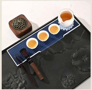 Custom Logo Soft PVC <b>Bar</b> Mat Non-Slip Silicone Rubber Spill Mat for <b>Bars</b> Restaurants Waterproof Promotional Drinkware Accessory - Product Image 4