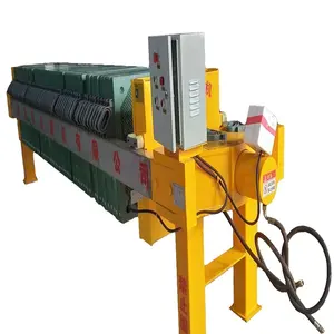 High temperature rapid opening filter press for wastewater treatment