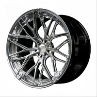 Rines HZH Nuevos Personalizados para Autos de Pasajeros, Cóncavos Profundos, de Aleación de Aluminio Forjado, en 17, 18, 19, 20, 21, 22, 23, 24 y 26 Pulgadas, 5x120, 5x112, 5x114.3