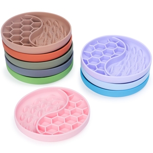 Plaque en silicone de qualité alimentaire pour chiens, gamelle anti-glouton en silicone pour animaux de compagnie, tapis de léchage en silicone pour chien, gamelle en silicone pour chien - Product Image 1