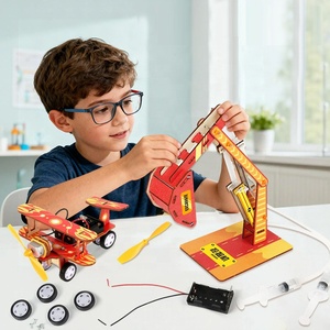 Gioco Puzzle 3D in Legno STEM, Giocattolo Educativo per Bambini, Esperimento Scientifico, Modello Ingegneristico Fai-da-Te, Kit Artistico e Artigianale in Legno - Product Image 3