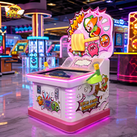 Machine d'arcade Little Magic Hammer pour un joueur avec écran LCD de 32 pouces et cabinet LED pour les centres de divertissement familial
