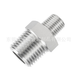 Raccord de tuyauterie en acier inoxydable Qingyan, filetage mâle M10 x 1,5, embout hexagonal pour usage plomberie et industriel - Product Image 3