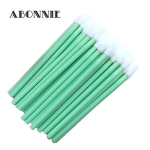 Abonnie Disposable Lip Brush Plastic Handle Synthetic Fibers 50 Pcs Lips <b>Makeup</b> <b>Tool</b> - Product Image 2
