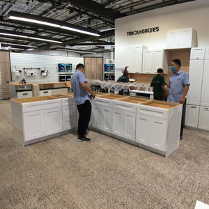 <strong>Kitchen</strong> Cabinet Factory RTA Island Handles <strong>for</strong> Furniture <strong>Pvc</strong> <strong>Kitchen</strong> Cabinets Solid Wood <strong>Kitchen</strong> Cabinet Vintage Design - Product Image 3