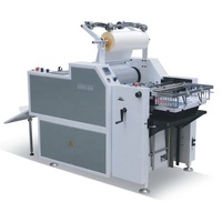 Plastifieuse à rouleau chauffant simple face QDFM-720A à vitesse rapide Machine semi-automatique à film en rouleau Bopp à chaud pour les tailles de papier A4 A3 A5 A6