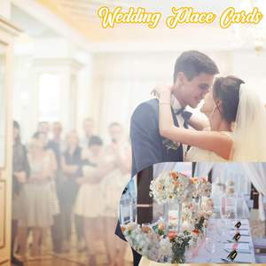 Tentes <span class=keywords><strong>de</strong></span> table pliées personnalisées cartes <span class=keywords><strong>de</strong></span> nom <span class=keywords><strong>de</strong></span> table <span class=keywords><strong>de</strong></span> signe avec bordure en feuille d'or cartes <span class=keywords><strong>de</strong></span> <span class=keywords><strong>place</strong></span> <span class=keywords><strong>de</strong></span> mariage noires - Product Image 4