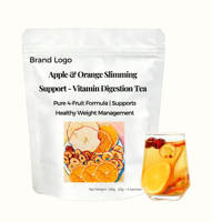 Tranches d'orange séchées, tisane amincissante, 20g*5 sachets, Ternavia, pomme, aubépine, datte rouge, certifié GMP, formule de qualité professionnelle