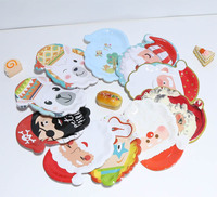 Assiette jetable personnalisable en bambou de qualité alimentaire, en forme de dessin animé, pour les fêtes d'enfants et les sorties printanières