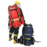 Sac à dos d'urgence imperméable grande capacité avec système de fixation SWIFT, sacoche détachable pour matériel de lutte contre les incendies forestiers, hygiène et premiers secours